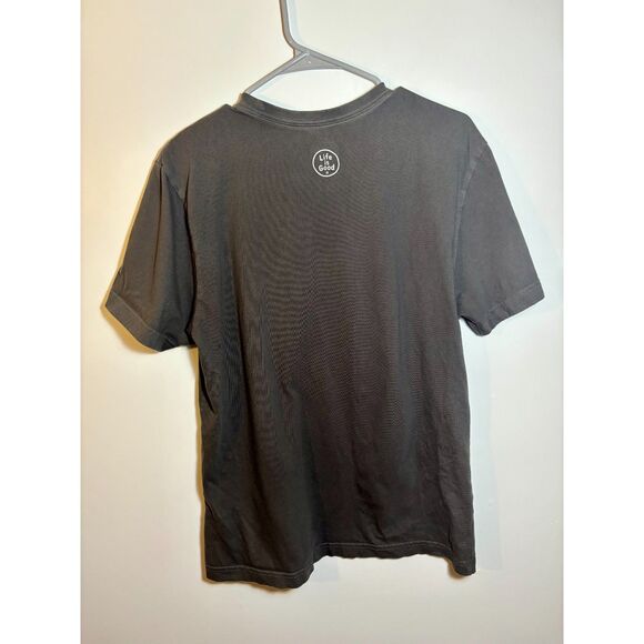 Life is Good Men’s Crusher Tee T-Shirt Size M Graphic Smiley Faces In All Shades - Picture 4 of 4